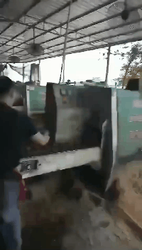 木材加工廠多片鋸機(jī)械流水生產(chǎn)線