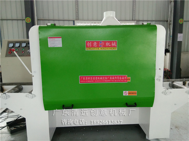 圓木多片鋸機(jī)型，采用超薄鋸片，出材率高達(dá)80%