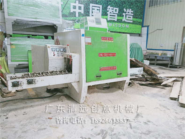 350型圓木多片鋸，采用超薄鋸片，出材率高達80%